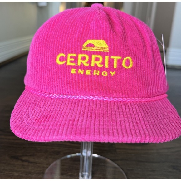 Snag Tights Other - Neon Pink Yellow Corduroy Rope Snapback Hat NWT Streetwear Festival Cap